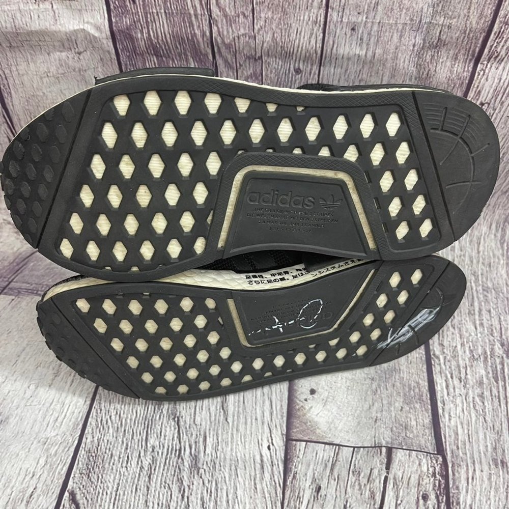 Adidas NMD_R1 Japan Core Black Women's Size 6 Athletic Running Sneakers Shoes - Picture 8 of 10